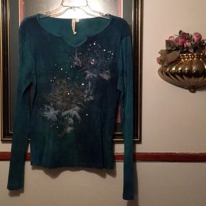 Susan Lawrence Sequence LS Top/Tee